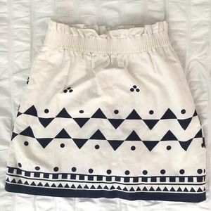 J Crew sidewalk skirt sz 00